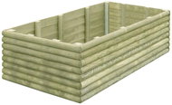 SHUMEE Raised flower bed 150x106x48 cm impregnated pine wood 19 mm - Raised Garden Bed
