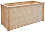 SHUMEE Raised flower bed 150 x 50 x 80 cm pine wood 19 mm - Raised Garden Bed