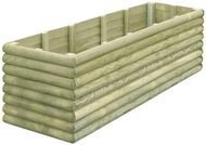 SHUMEE Raised flower bed 206 x 50 x 48 cm impregnated pine wood - Raised Garden Bed