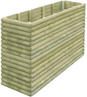 SHUMEE Raised flower bed 206 x 50 x 96 cm impregnated pine wood - Raised Garden Bed