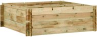 SHUMEE Záhon vyvýšený, drevo, borovica 120 × 120 × 40 cm - Vyvýšený záhon
