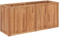 SHUMEE Záhon vyvýšený, drevo, teak  150 × 50 × 70 cm - Vyvýšený záhon
