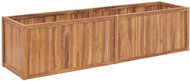 SHUMEE Raised flower bed 200 x 50 x 50 cm solid teak wood - Raised Garden Bed