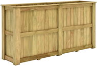 SHUMEE Raised flower bed 196 x 50 x 100 cm impregnated pine - Raised Garden Bed