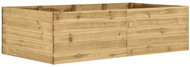 SHUMEE Garden raised flower bed 200 x 100 x 54 cm impregnated pine - Raised Garden Bed