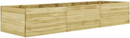 SHUMEE Garden raised flowerbed 450 x 150 x 54 cm impregnated pine - Raised Garden Bed