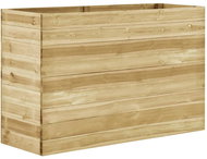 SHUMEE Garden raised flower bed 150 x 50 x 97 cm impregnated pine - Raised Garden Bed