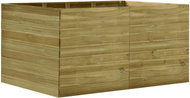 SHUMEE Garden raised flower bed 200 x 150 x 97 cm impregnated pine - Raised Garden Bed