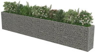SHUMEE Gabion raised bed galvanized steel 540 x 50 x 100 cm - Raised Garden Bed