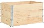 SHUMEE Raised flower beds 3 pcs 50 x 100 cm solid pine wood - Raised Garden Bed