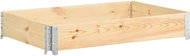 SHUMEE Raised flower bed 50 x 150 cm solid pine wood - Raised Garden Bed