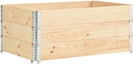 SHUMEE Raised flower beds 3 pcs 100 x 150 cm solid pine wood - Raised Garden Bed