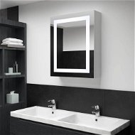Shumee LED tükrös fürdőszobaszekrény 50 x 13 x 70 cm - Fürdőszobai szekrény