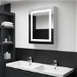 Shumee LED tükrös fürdőszobaszekrény 50 x 13 x 70 cm - Fürdőszobai szekrény