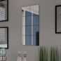 Mirror Mirror Tiles without Frame Glass 8 pcs 20.5cm - Zrcadlo