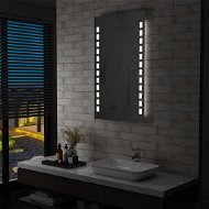Bathroom Wall Mirror with LED Lighting 60 x 100cm - Mirror