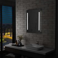 Kúpeľňové nástenné zrkadlo s LED osvetlením 60 × 80 cm - Zrkadlo