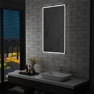 Koupelnové nástěnné zrcadlo s LED osvětlením 60 x 100 cm - Zrcadlo