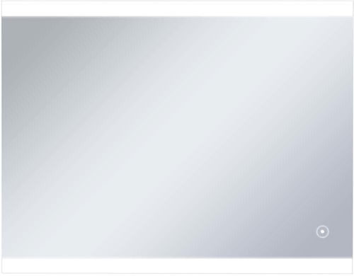 Koupelnové zrcadlo s LED světly a dotykovým senzorem 80 x 60 cm - Zrcadlo - Hlavní obrázek
