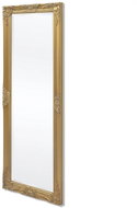 Wall Mirror in Baroque Style 140x50cm Gold - Mirror