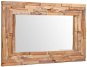Decorative Teak Mirror 90 x 60cm Rectangular - Mirror