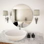 Mirror Wall Mirror 60cm Round Glass - Zrcadlo