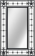 Rectangular Wall Mirror 50 x 80cm Black - Mirror
