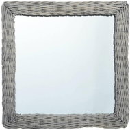 Mirror 60 x 60cm Wicker - Mirror