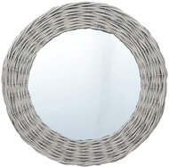 Mirror 50cm Wicker - Mirror