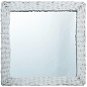 Mirror White 50 x 50cm Wicker - Mirror