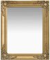 Nástenné zrkadlo barokový štýl 50 × 60 cm zlaté - Zrkadlo