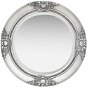 Wall Mirror Baroque Style 50cm Silver - Mirror