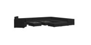 13-Piece Garden Set With Cushions Polyrattan Black 46760 46760 - Garden Furniture
