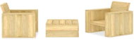 3-piece garden sofa impregnated with pine wood 3053202 3053202 - Garden Furniture