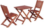 3-piece bistro set for children solid eucalyptus wood 45586 45586 - Garden Furniture