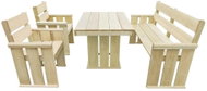 4-piece garden sofa impregnated pine 43262 43262 - Garden Furniture