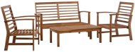 4-piece garden sofa solid acacia wood 47282 47282 - Garden Furniture
