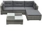 Garden Furniture 5-piece garden sofa with cushions polyrattan gray 42735 42735 - Zahradní nábytek