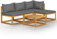 5-piece garden sofa with solid acacia pillow 3057603 3057603 - Garden Furniture