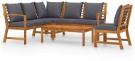 Garden Furniture 5-piece garden sofa with solid acacia cushion 3057777 3057777 - Zahradní nábytek