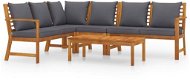 5-piece garden sofa with solid acacia cushion 3057780 3057780 - Garden Furniture