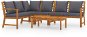 5-piece garden sofa with solid acacia cushion 3057780 3057780 - Garden Furniture