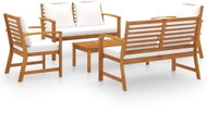 5-piece garden sofa with solid acacia cushion 3057786 3057786 - Garden Furniture
