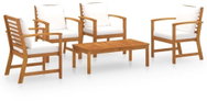 5-piece garden sofa with solid acacia cushion 3057790 3057790 - Garden Furniture