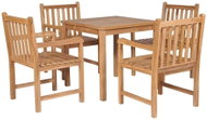 5-piece garden dining set solid teak wood 44999 44999 - Garden Furniture