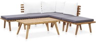 6-piece garden sofa solid acacia wood 46677 46677 - Garden Furniture