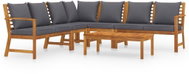 6-piece garden sofa with a massive acacia cushion 3057781 3057781 - Garden Furniture