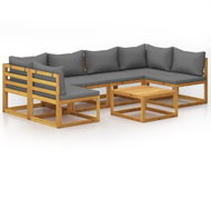 7-piece garden sofa with solid acacia cushions 3057622 3057622 - Garden Furniture