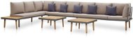 7-piece Garden Sofa with Solid Acacia Cushions 46484 46484 - Garden Furniture