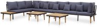 Garden Furniture 7-Piece Garden Sofa Set With Cushions Solid Acacia 46485 46485 - Zahradní nábytek
